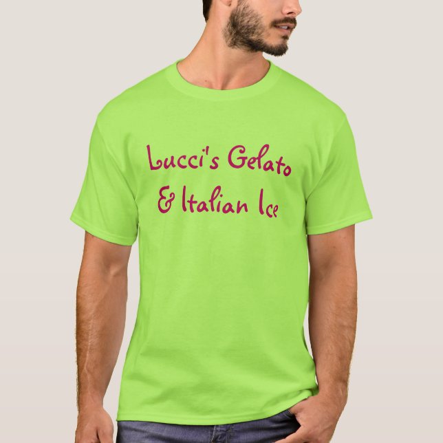 Lucci's Gelato & Italian Ice T-Shirt (Front)