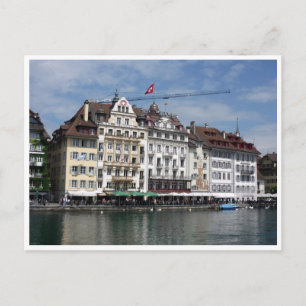 lucerne blue postcard