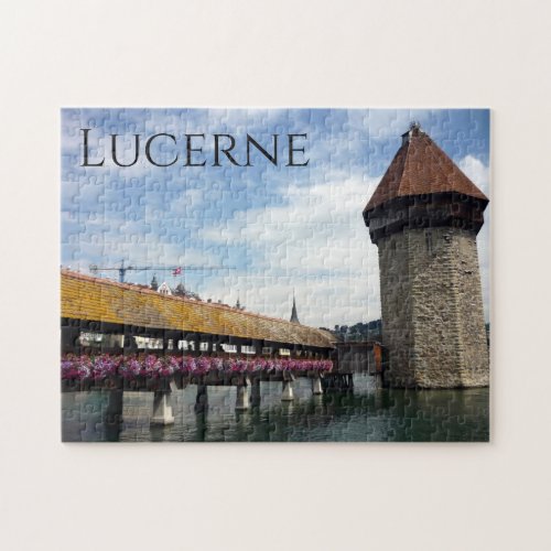lucerne chapel bridge jigsaw puzzle