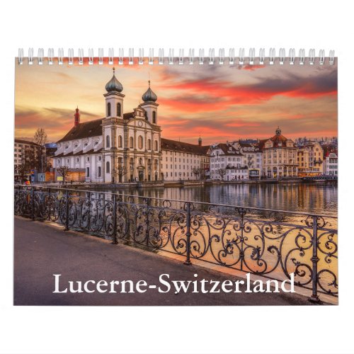 Lucerne_Switzerland Calendar