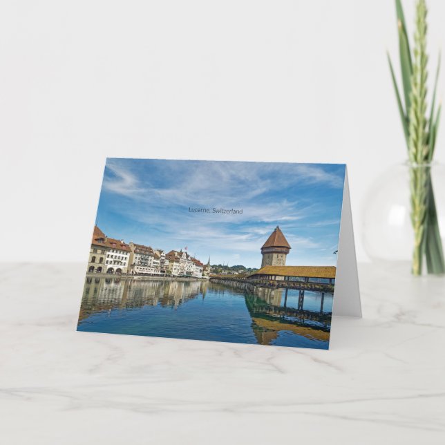 Lucerne, Switzerland  Card (Front)