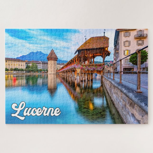 Lucerne, Switzerland Jigsaw Puzzle (Horizontal)