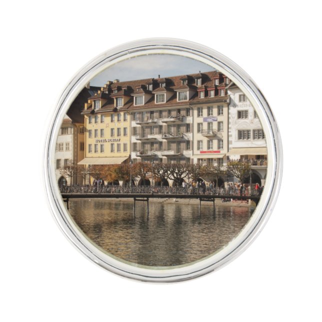 Lucerne Switzerland Lapel Pin (Front)