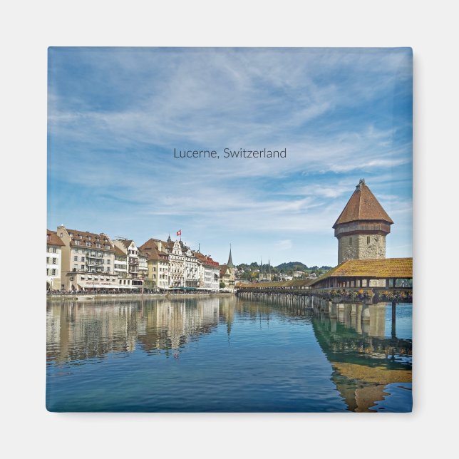 Lucerne, Switzerland Magnet (Front)