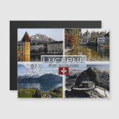 Lucerne - Switzerland - Mosaic - (Front/Back)