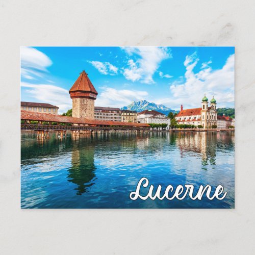 Lucerne Switzerland Postcard