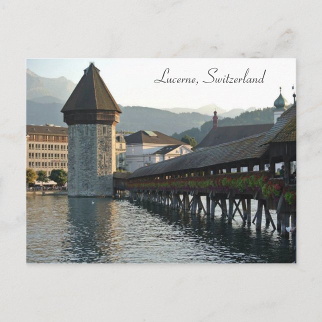 Lucerne,Switzerland Postcard (Front)