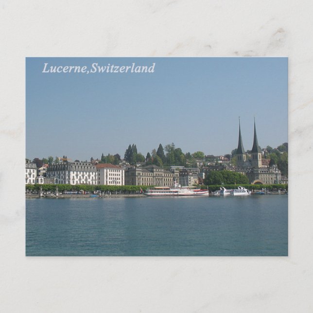 Lucerne ,Switzerland Postcard (Front)