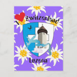 Lucerne Switzerland postcard