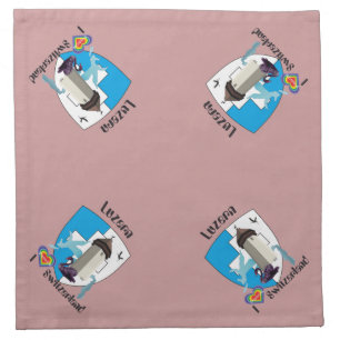 Lucerne Switzerland Suisse Svizzera Servietten Napkin