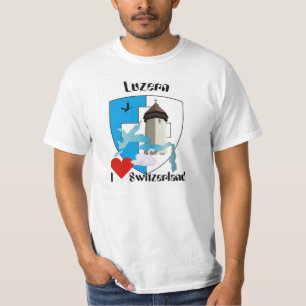 Lucerne Switzerland Suisse Svizzera Switzerland T- T-Shirt