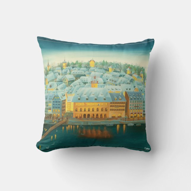 Lucernenis 2001 throw pillow (Front)