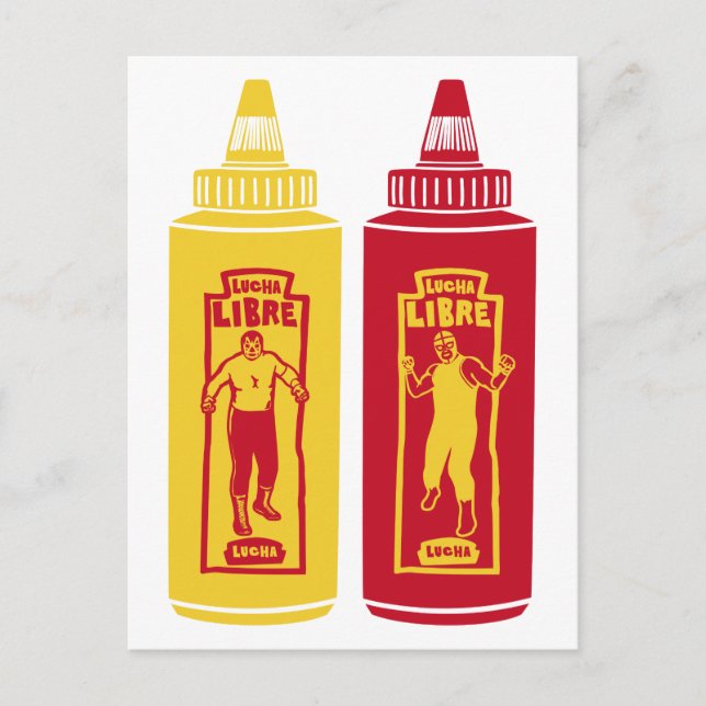 LUCHA#8 POSTCARD (Front)