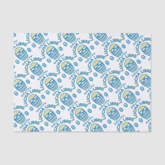 LUCHA LIBRE#81 TISSUE PAPER (Front)