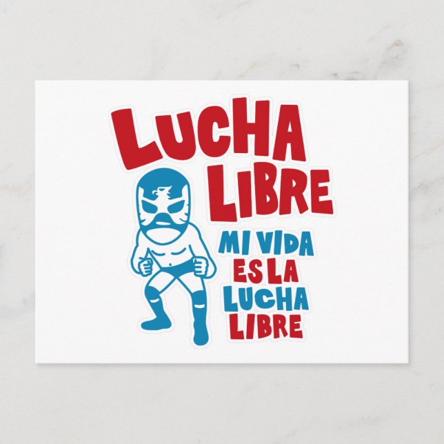 LUCHA LIBRE#89 POSTCARD (Front)