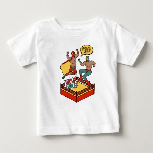 Lucha Libre Heroes Baby T_Shirt