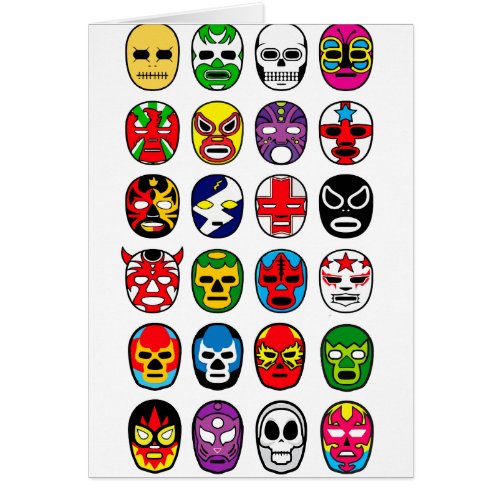 Lucha Libre Luchador Mexican Wrestling Masks