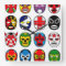 Lucha Libre Luchador Mexican Wrestling Masks