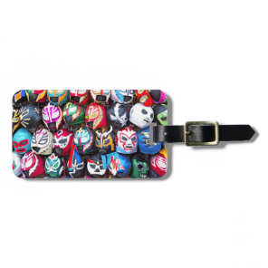 Lucha Libre Luggage Tag