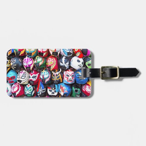 Lucha Libre Luggage Tag