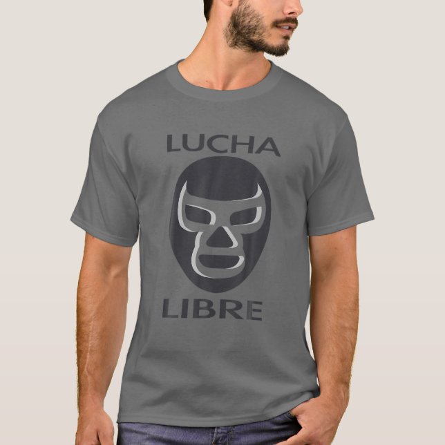 Lucha Libre Mask Mexican Professional Wrestling T T-Shirt (Front)