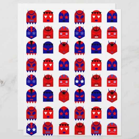 lucha libre masks (Front/Back)