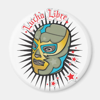Lucha Libre Mexican Wrestling Mask Magnet