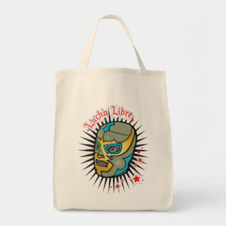 Lucha Libre Mexican Wrestling Mask Tote Bag
