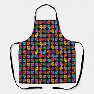 Lucha Libre Sugar Skulls Apron