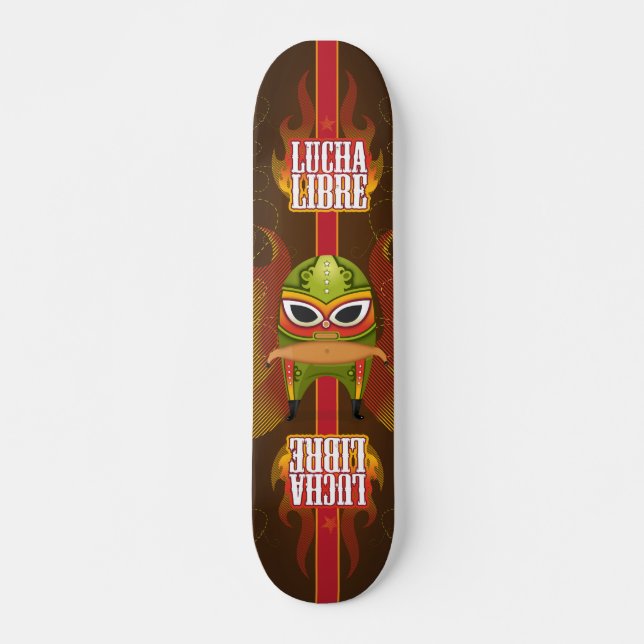 lucha Skateboard (Front)