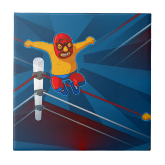 luchador ceramic tile