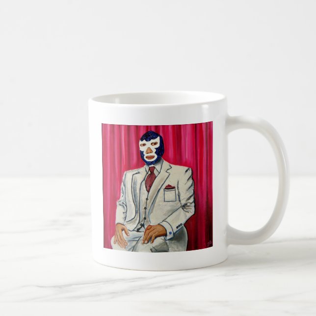 Luchador Coffee Mug (Right)