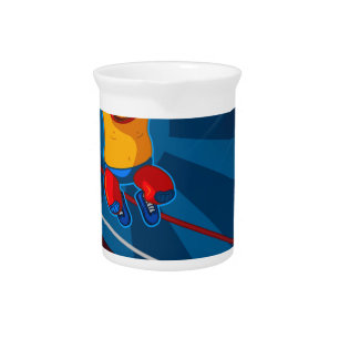 luchador drink pitcher