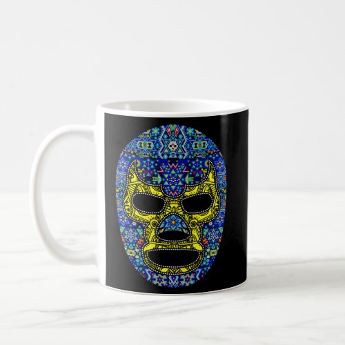 Luchador Huichol Mexican Luchador Coffee Mug