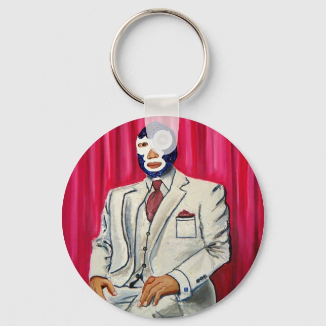 Luchador Keychain (Front)