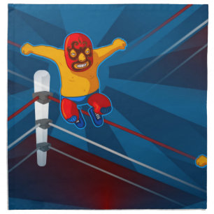 luchador napkin