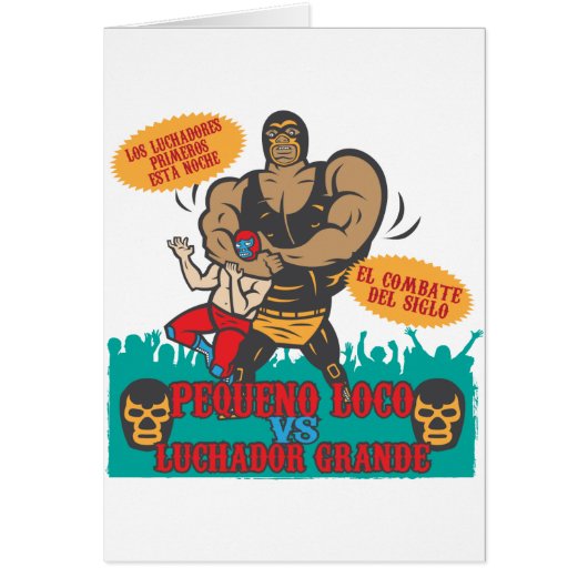 Luchador Noche Cards (Front)