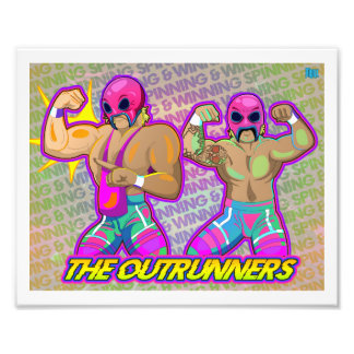 LuchaRunners Photo Print
