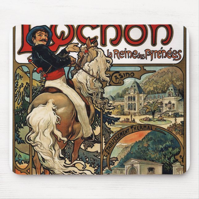 Luchon, Mucha Mouse Pad (Front)