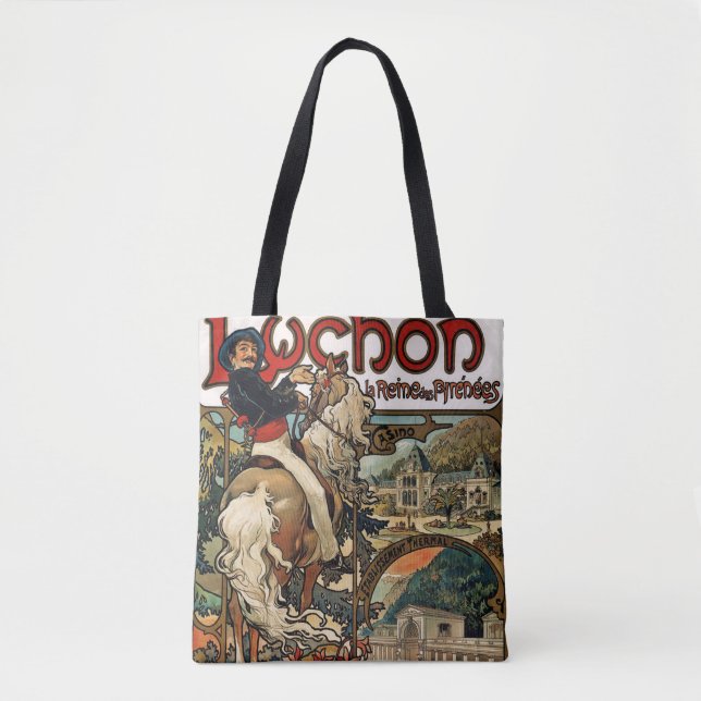 Luchon, Mucha Tote Bag (Front)