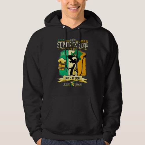 Luci Inferno Fan Of Animated Sitcom St Patrick Day Hoodie