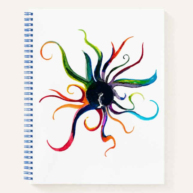 LUCI spiral notebk, 8.5x11, hard cover Notebook (Front)