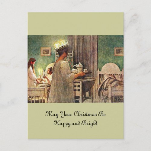 Lucia Day Holiday Postcard