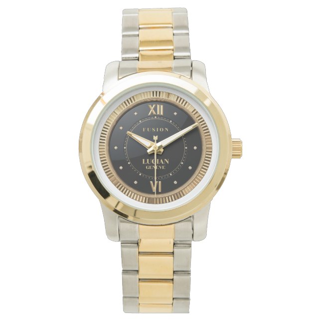 LUCIAN GENÈVE Executive Fluted Watch (Front)