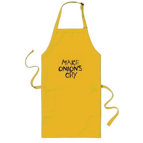 lucid pockets long kitchen apron