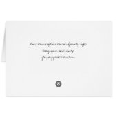Lucie Monroe portrait Cards (Back Horizontal)
