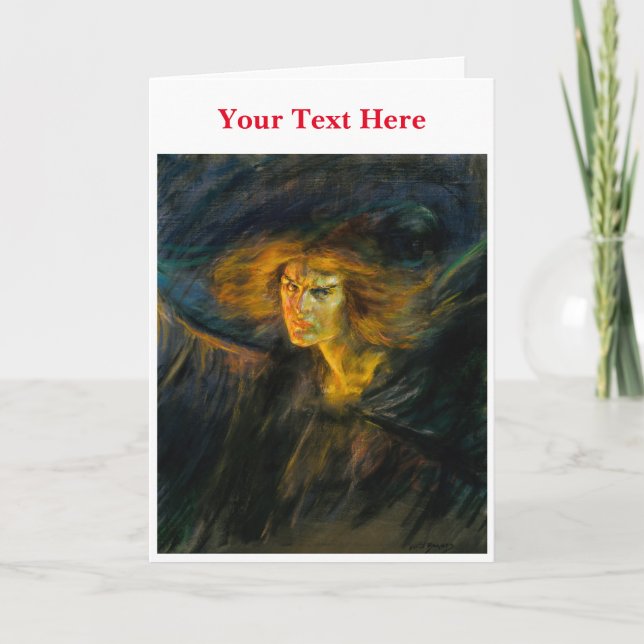 Lucifer by Alice Pike Barney Thank You Card (Front)