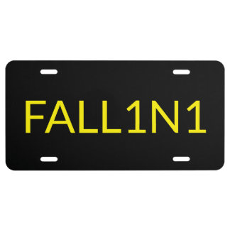 Lucifer FALL1N1 License Vanity Plate