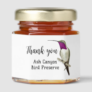 Lucifer Hummingbird Honey Jar Favors