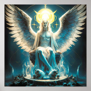 Lucifer represents his light and feature poster